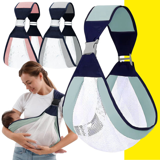 Cargador Fular Soporte Porta Bebes Transpirable Ajustable